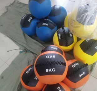 Медицинбол WallBall  OKPRO OK1221 9 кг