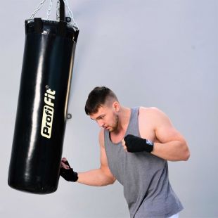 Мешок боксерский Profi-fit, размер 940х300мм, вес 40кг (рез.крошка)