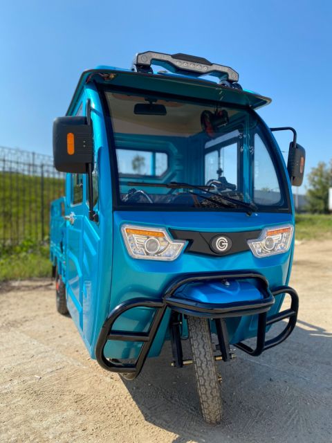 Трицикл грузовой GreenCamel Тендер D1500 (60V 1000W) кабина, понижающая