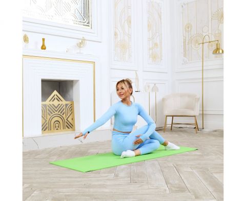 Коврик для фитнеса и йоги DFC Yoga 173x61см