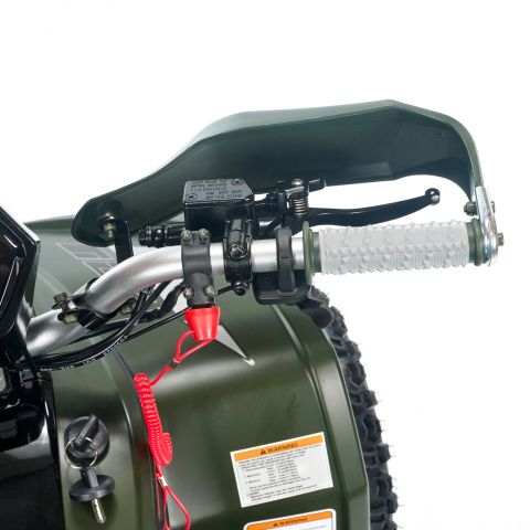 Квадроцикл детский электрический OMA Electric ELF-750 Dark green