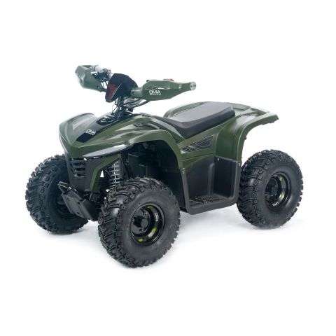 Квадроцикл детский электрический OMA Electric ELF-750 Dark green