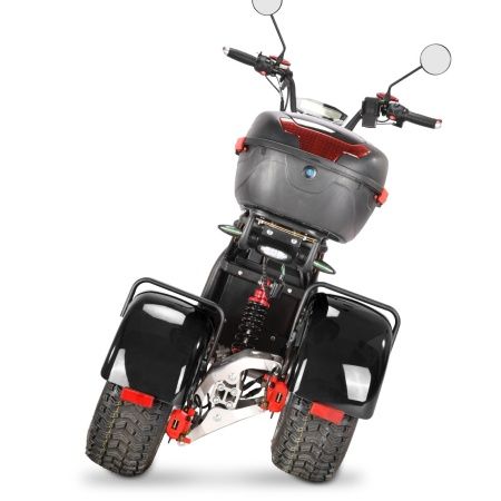 Электротрицикл WHITE SIBERIA IKRA 5000W BLACK