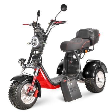 Электротрицикл WHITE SIBERIA IKRA 5000W BLACK