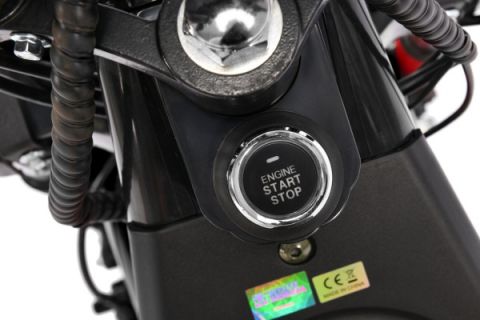 Электротрицикл WHITE SIBERIA IKRA 5000W BLACK