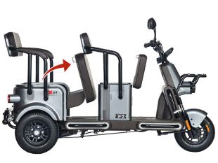 Электротрицикл Wanshida U1-X 60V 800Вт