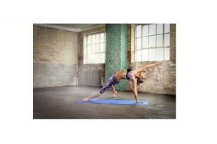 Мат для йоги Reebok RAYG-11022BL (синий, 4 мм)