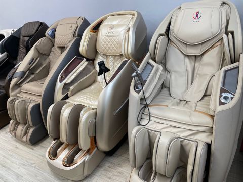 Массажное кресло Jera Osteo Grey / Beige
