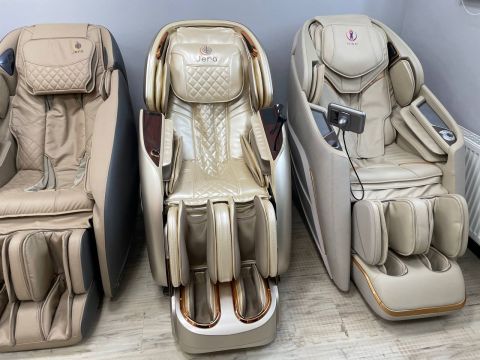 Массажное кресло Jera Osteo Grey / Beige