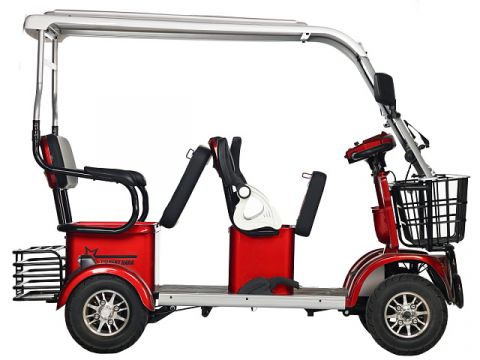 Электротрицикл Rutrike Gelbert Hara 48V/60V 600Вт
