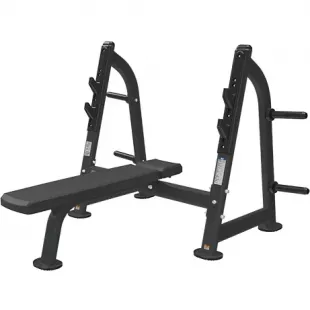 Скамья для жима горизонтальная профессиональная Bronze Gym BR-1012