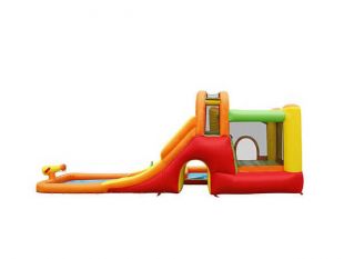 Надувной батут Happy Hop «Игра с водой» 9281 с водной горкой и бассейном