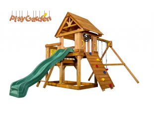 Игровая площадка "Green Hill" с балконом