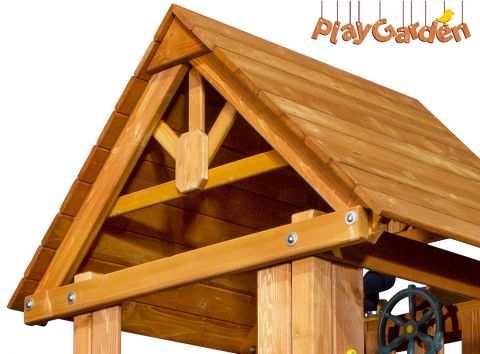Игровая площадка "Green Hill" с балконом