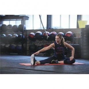 Тренировочный коврик (мат) красный Reebok