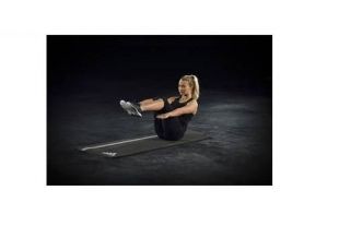 Мат тренировочный Adidas Elite ADMT-12236WH (белый логотип)