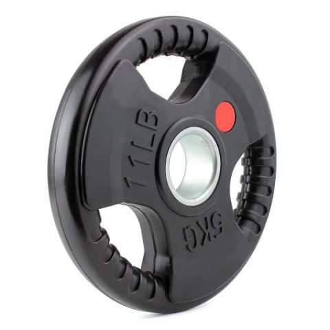 Диск обрезиненный с тройным хватом Gymmaster ANA-008 5кг