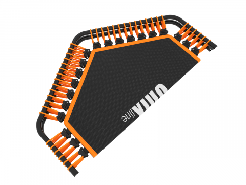 Батут UNIX Line FITNESS (130 cm) Orange