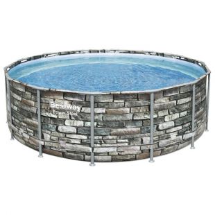 Бассейн каркасный Bestway Power Steel 427 x 122 см (56993)