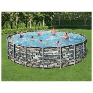 Бассейн каркасный Bestway Power Steel 610 x 132 см (56883)