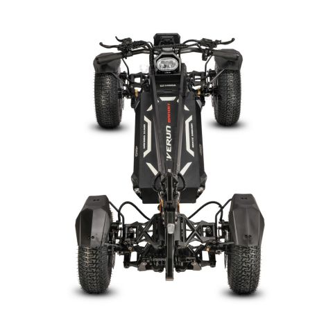 Электросамокат White Siberia Teverun Bandit 4X4 7200W