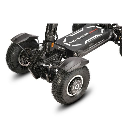 Электросамокат White Siberia Teverun Bandit 4X4 7200W