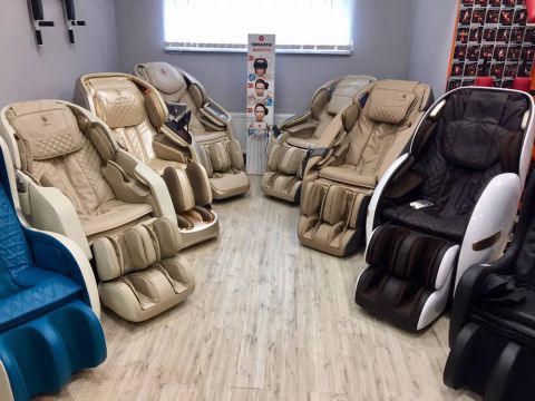 Массажное кресло Jera Orto White+Beige (Витринный экземпляр)