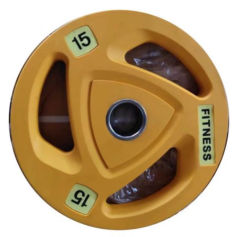 Диск полиуретановый Gymmaster ANA-011 15 кг
