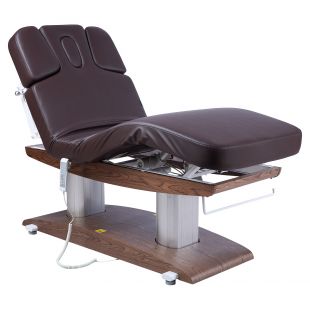 Массажный стационарный стол Mizomed MZ 2259H с подогревом (коричневый)