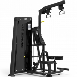 Вертикальная/горизонтальная тяга профессиональная BRONZE GYM NEO 89