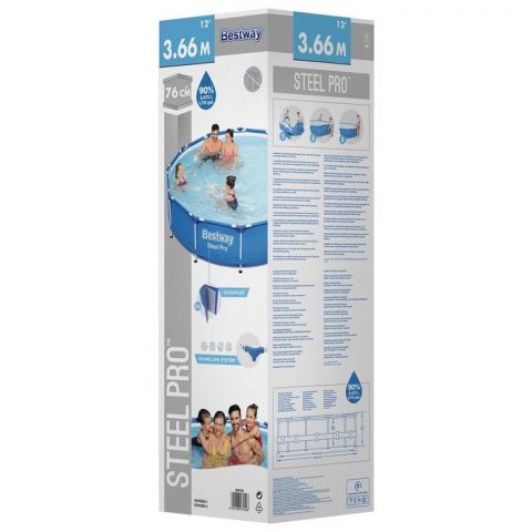 Бассейн каркасный Bestway Steel Pro 366 х 76 см (56706)
