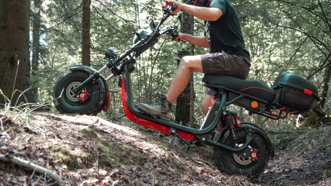 Электроскутер WHITE SIBERIA 2WD 4000W