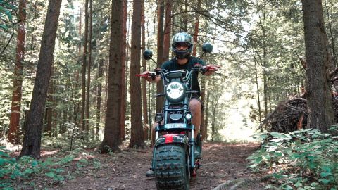 Электроскутер WHITE SIBERIA 2WD 4000W