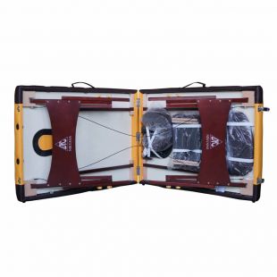 Массажный стол DFC Nirvana Relax (горчичный с коричневым)