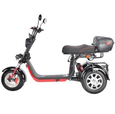Электротрицикл WHITE SIBERIA PRO TRIKE 3000W