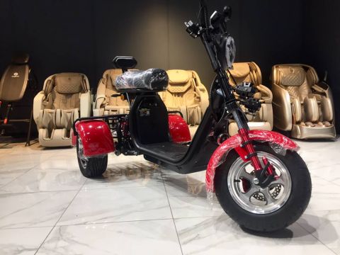 Электротрицикл WHITE SIBERIA PRO TRIKE 3000W