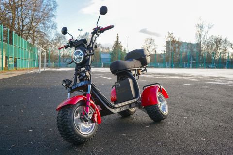 Электротрицикл WHITE SIBERIA IKRA 5000W RED