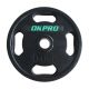 Диск обрезиненный с хватами 20 кг OKPRO OK2009E