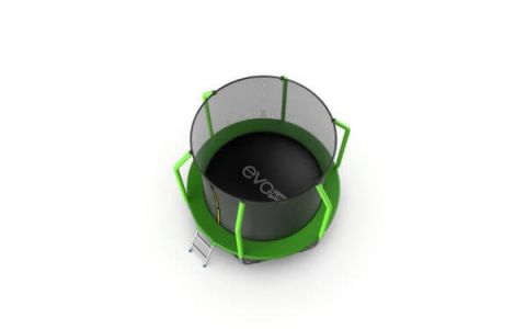 Батут Evo Jump Cosmo 8ft (зеленый)