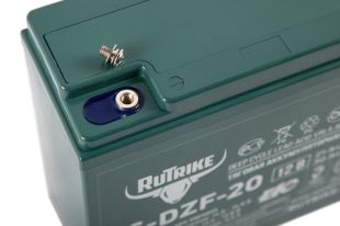 Комплект тяговых гелевых аккумуляторов RuTrike 6-DZF-20