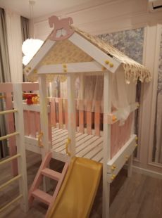 Игровой комплекс Савушка Baby 1 розовый