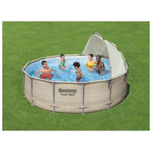 Бассейн каркасный Bestway Power Steel 396 x 107 см (5614V) 