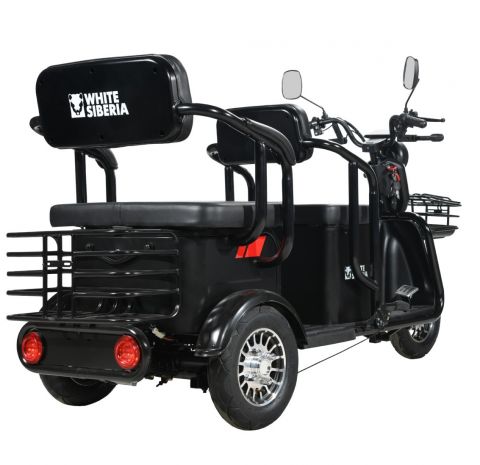 Электротрицикл WHITE SIBERIA SIBTRIKE R 2000W