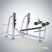 E-7041 Скамья-стойка для жима под углом вниз (Olympic Decline Bench)