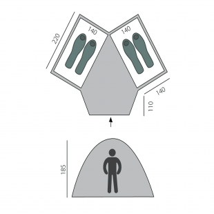 Палатка BTrace Double 4
