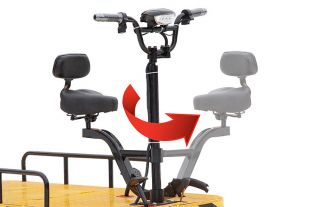 Платформенная тележка электрическая RuTrike СКЛАД 2000 NEW