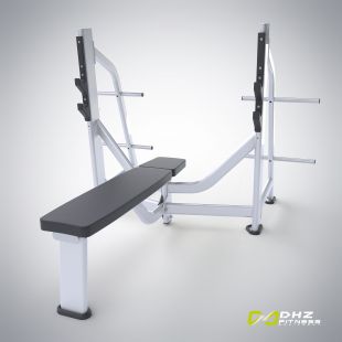 E-7043 Скамья-стойка для жима штанги лежа (Olympic Bench)