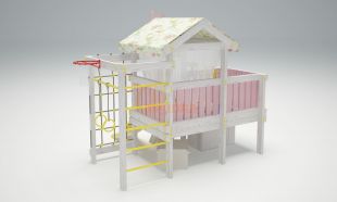 Игровой комплекс Савушка Baby 3 розовый