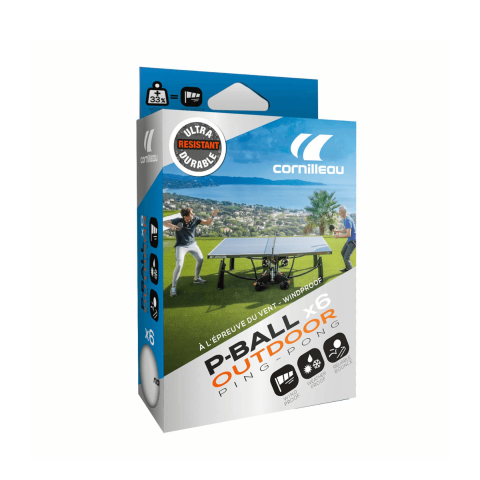 Мячи теннисные Cornilleau P-BALL Outdoor Ultrarable