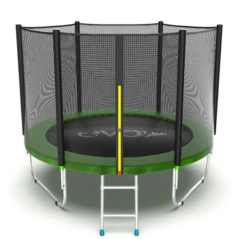 Батут EVO JUMP External 8ft (зеленый/синий)